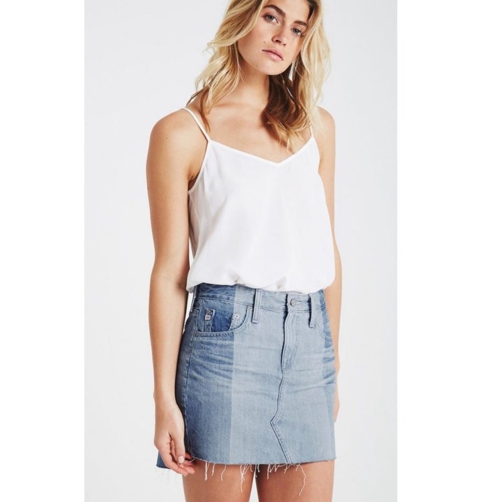 AG Adriano Goldschmied The Sandy Denim Skirt